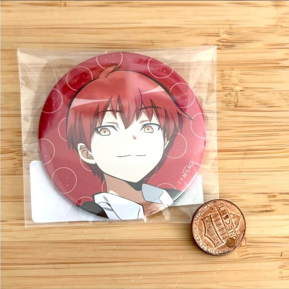 Rare assassination classroom can badge